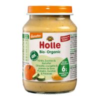 Holle Bio Organic Пюре картофельное с тыквой и кабачками (6 мес+) 190 г